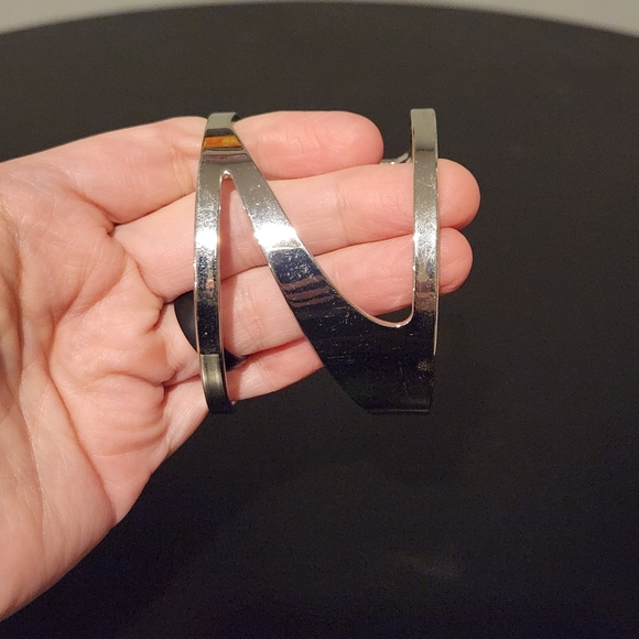 Vince Camuto Silver Swirl Cuff Bracelet - Picture 4 of 4